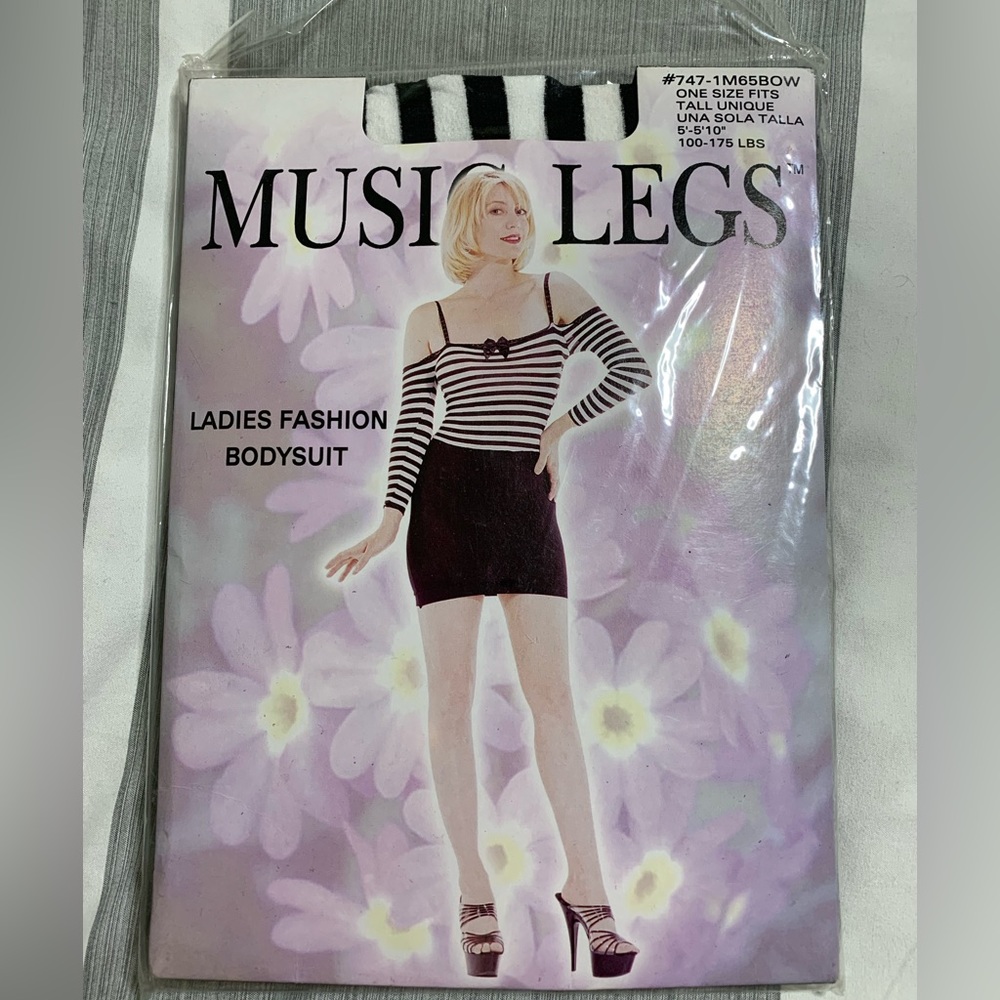 Music Legs body suit
